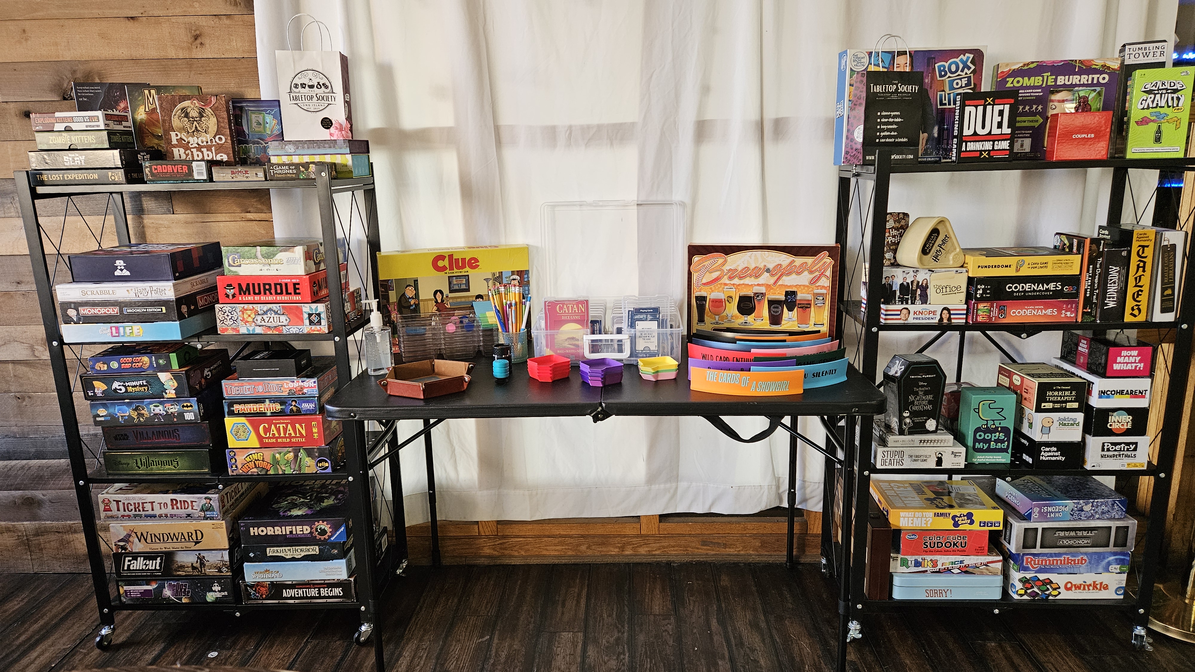 Board Games & Brews event